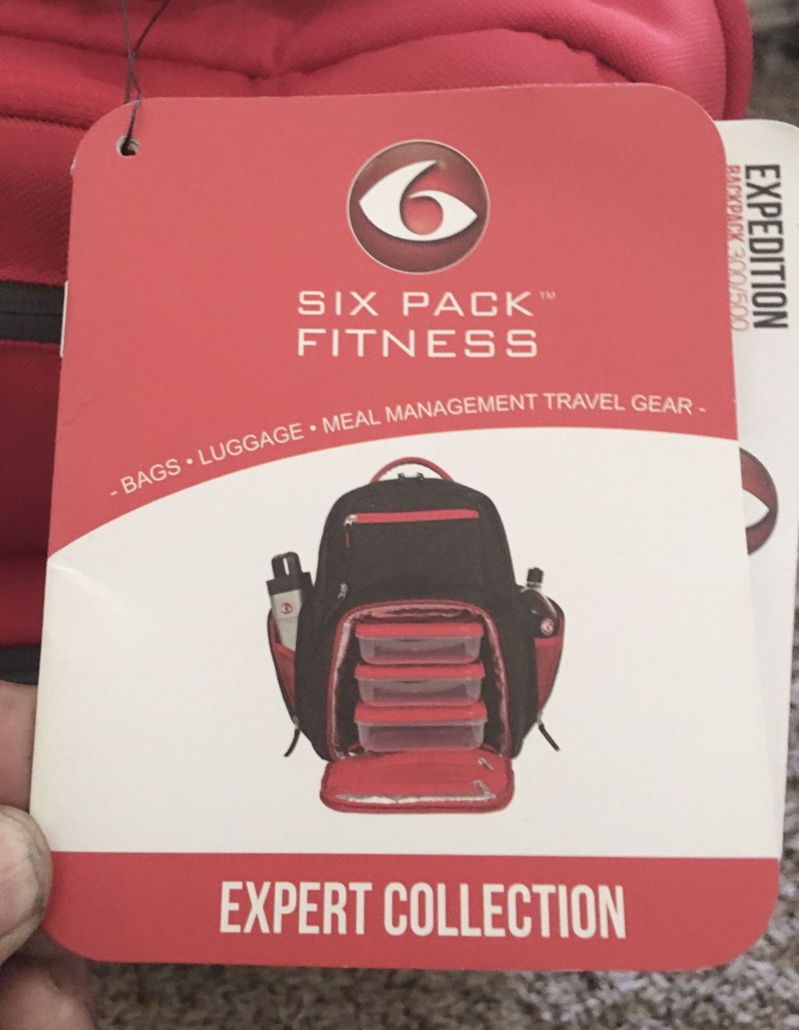 Six Pack Expedition 300 Laptop Backpack with Insulated Meal