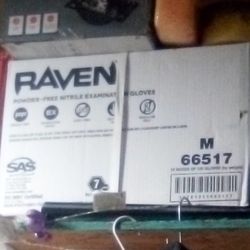 Raven Gloves Brand New Unopened Case Size Med