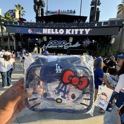Dodger hello kitty purse