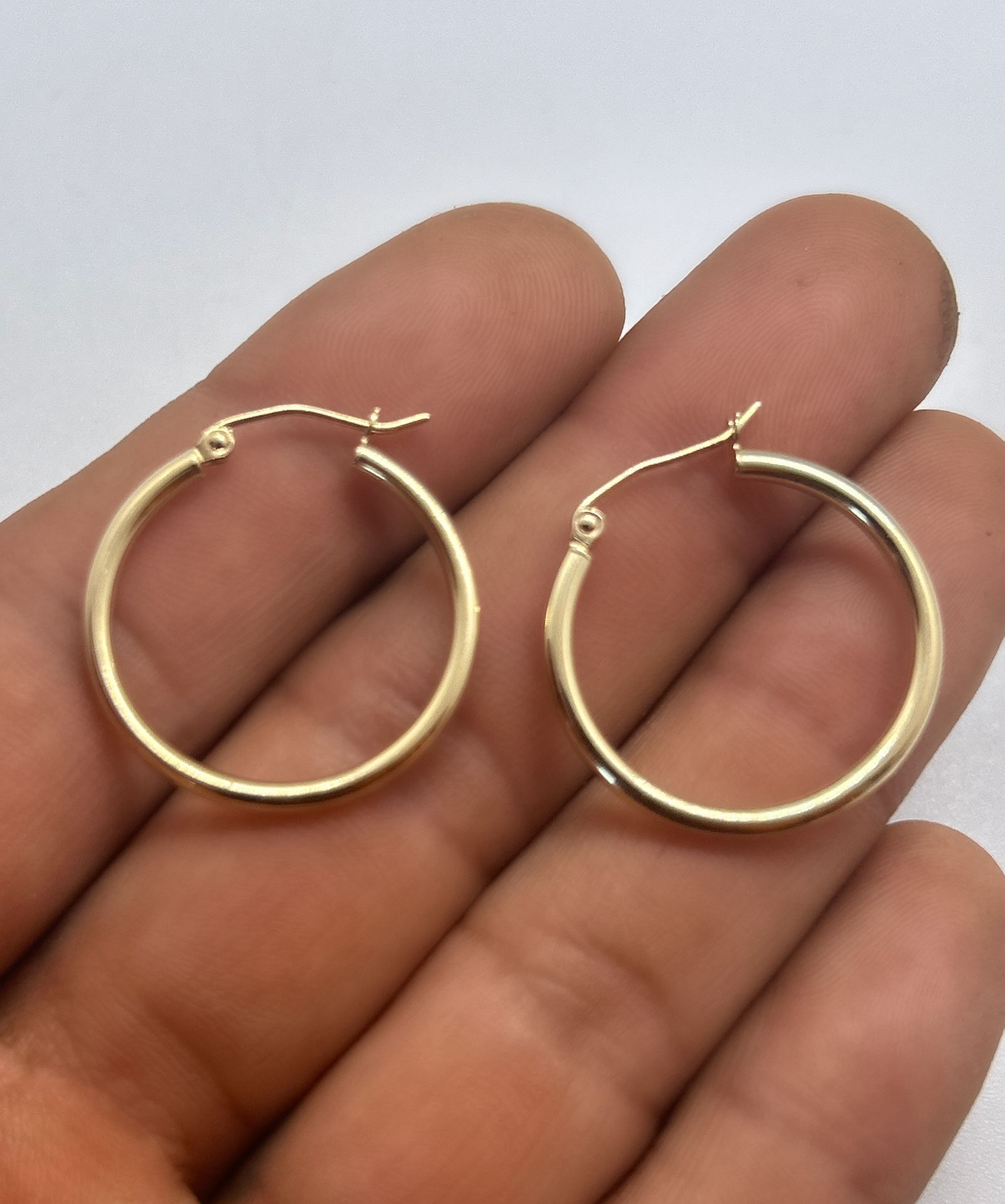 14k Gold Hoop Earrings
