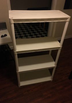 Storage shelves