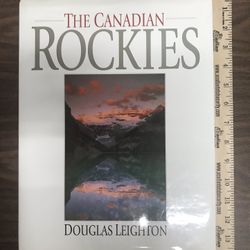canadian rockies hardcover book