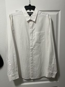 Mens Marc Anthony Linen Slim-fit Dress Up Shirt 