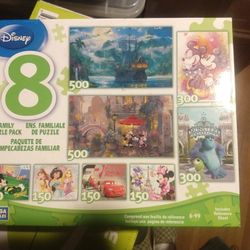 8 Puzzles Disney