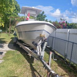 1989 Aquasport 222ccp Boat For Sale 