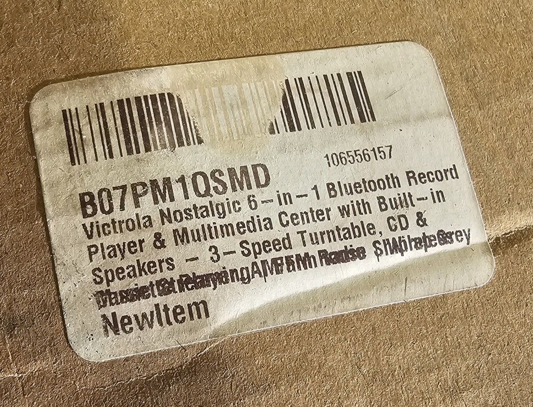 VICTROLA, VTA 200B, 6 IN 1 TURNTABLE