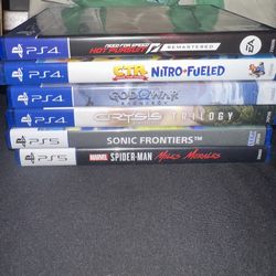 PS4 and PS5 Games Bundle