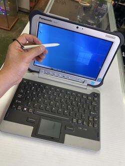 Rough Panasonic FZ-G1 Toughpad 10.1''  touchscreen laptop  Core i5-4310U 2.00Ghz  8GB RAM  240GB SSD Windows 10 pro 