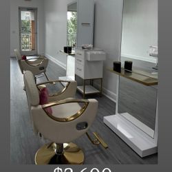 Minerva Beauty Hair Stylist Salon Station Makeup Artist 