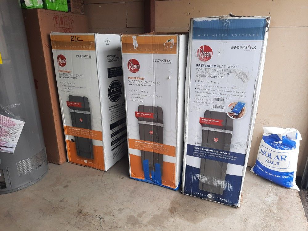 Rheem Water Softener 42k