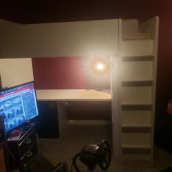 Bunk Bed And Desk