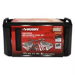 280-Piece SAE/Metric Mechanics Tool Set with Tool Box