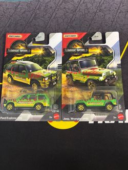 Matchbox Jurassic World Rebirth Original Explorer & Jeep