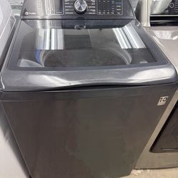 GE mega size washer with agitator, clean, ready refurbished