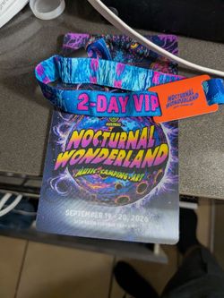 Nocturnal VIP 2 day wristband