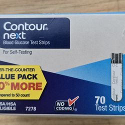 Contour next glucose test strips, value pack
