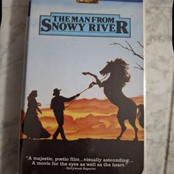 The Man From Snowy River VHS 