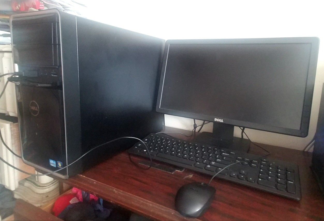 Dell Desktop With Monitor Keyboard And Mouse Give Me A Offer