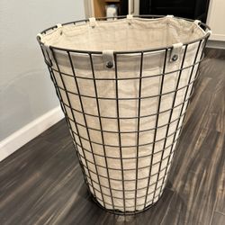 Metal Laundry Basket 