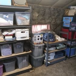 Large Pieces And Small Pieces Of Sewing Material 