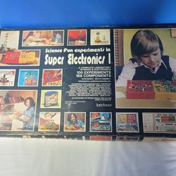 Vintage 1970 Science Fun Experiments and Super Electronics I