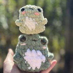Pocket Frogs 🐸 Handmade 🧶 Crochet 🧶 