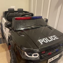Police Car For Toddler 