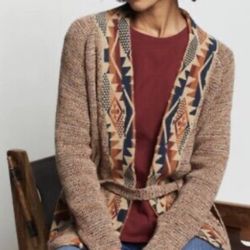 Pendleton Marley Cotton Cardigan Sz Large