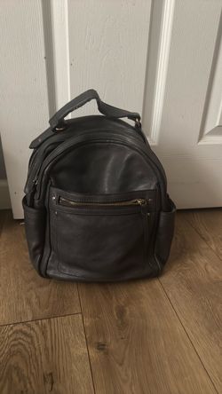 Dark grey small backpack