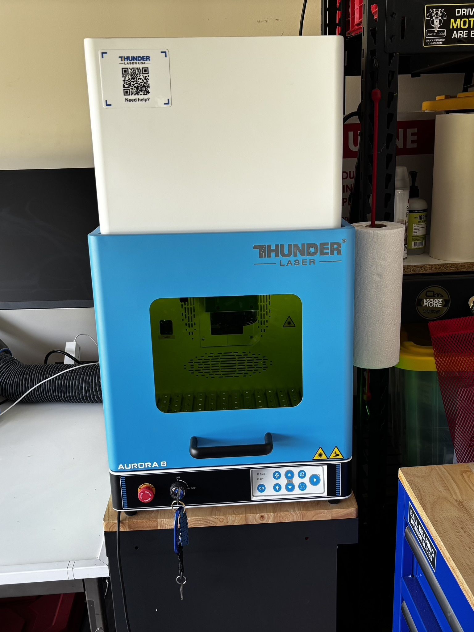 Aurora 8-50watt Laser