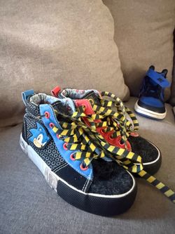 Vans x Sonic the Hedgehog Kids High-Top Sneakers