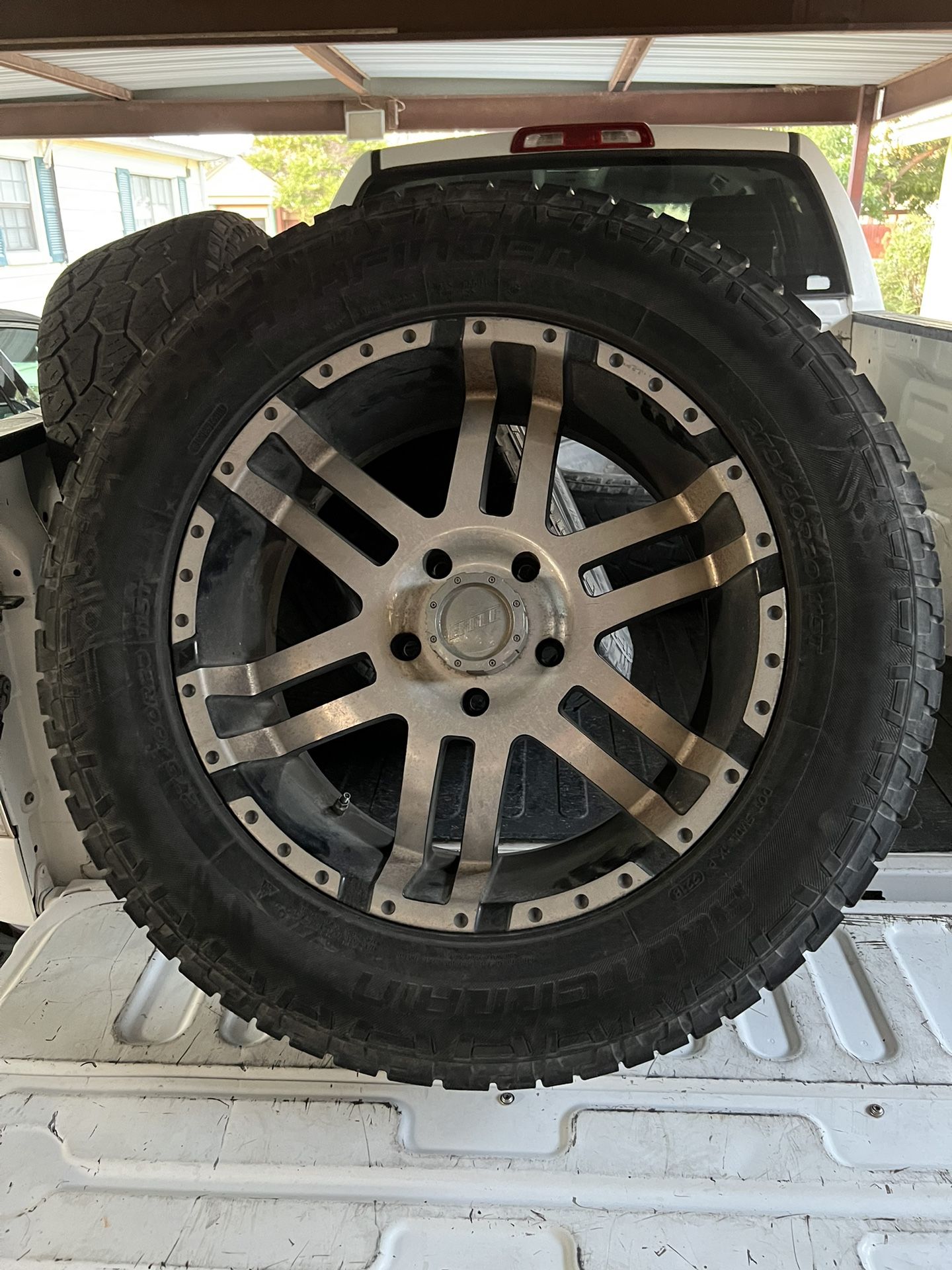 PRICED TO SELL 20 Inch Truck Rims W/Tires for Sale in Midland, TX OfferUp