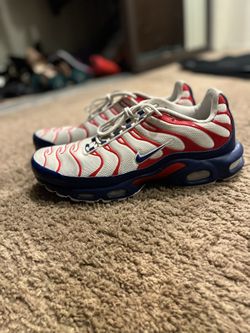 Blu/whi/red Air Max Plus Size 13