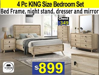 KING bedroomo set