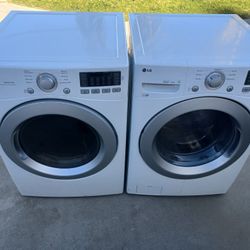 Lg Washer And Gas Dryer Set 