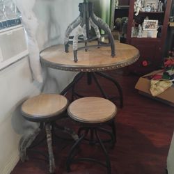 Bar Table And Stools 