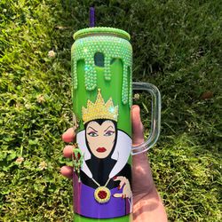 The Evil Queen Glass Cup