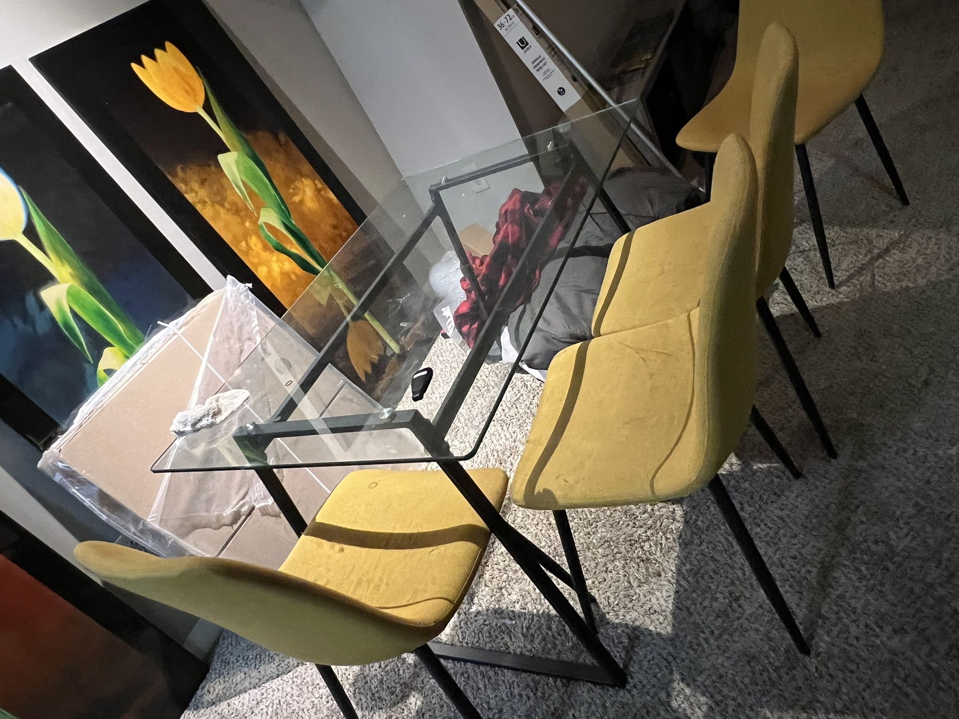 Dining Table And 4 Chairs