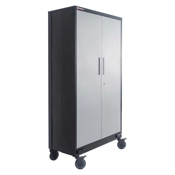 Armadillo Gear Collapsible Storage Locker Tough Foldable Gear Locker Tall Cabinet Shelf Rack