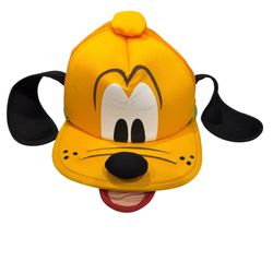 Disney Parks PLUTO Face & Ears Mesh Foam Adult Baseball Cap Trucker Hat Dog