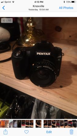 Pentax istD digital camera