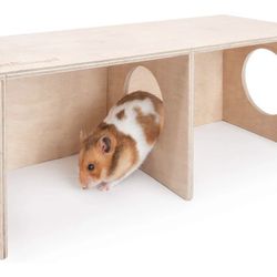 Pair Of Niteangel Wooden Hides - Hamsters