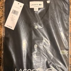 Black Lacoste Classic Fit Polo Shirt