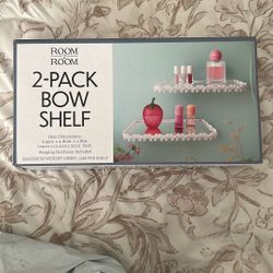 Two Bow Shelfs