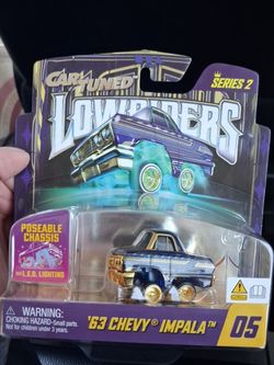 Low Rider car tuned 63 Chevy Impala