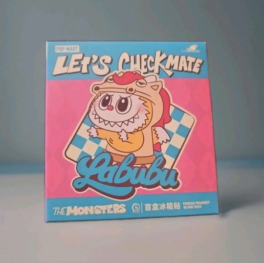 The Monsters Lets Checkmate Fridge Magnet Blind Box