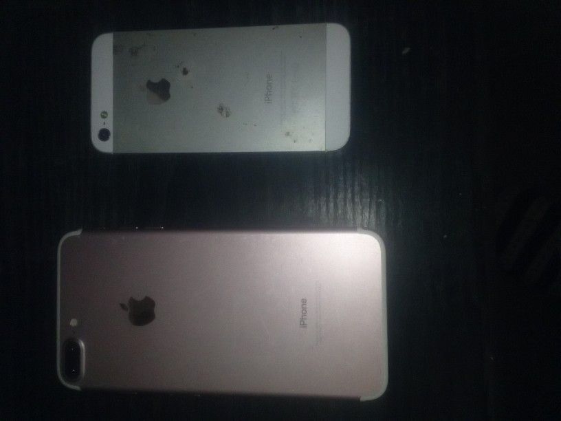 Iphone 7plus And iPhone 5 For Parts