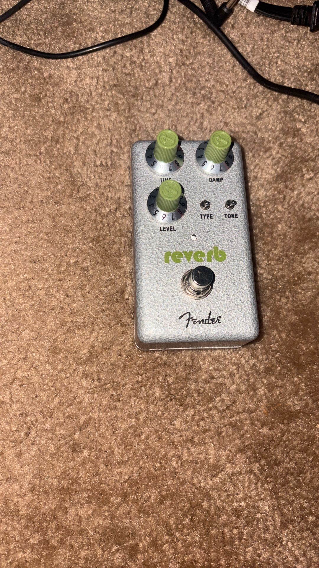 Fender pedal reverb