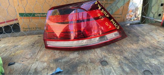 2017 taillights Volkswagen golf 5g mk7 right side