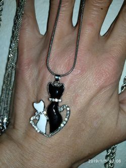 Side2Side Cats Tails❤ Necklace